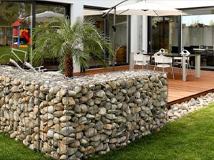 Decorative gabion